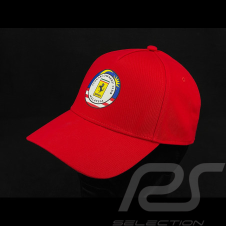 Ferrari Cap Club Malaysia F1 Team Leclerc / Hamilton Rot 46624