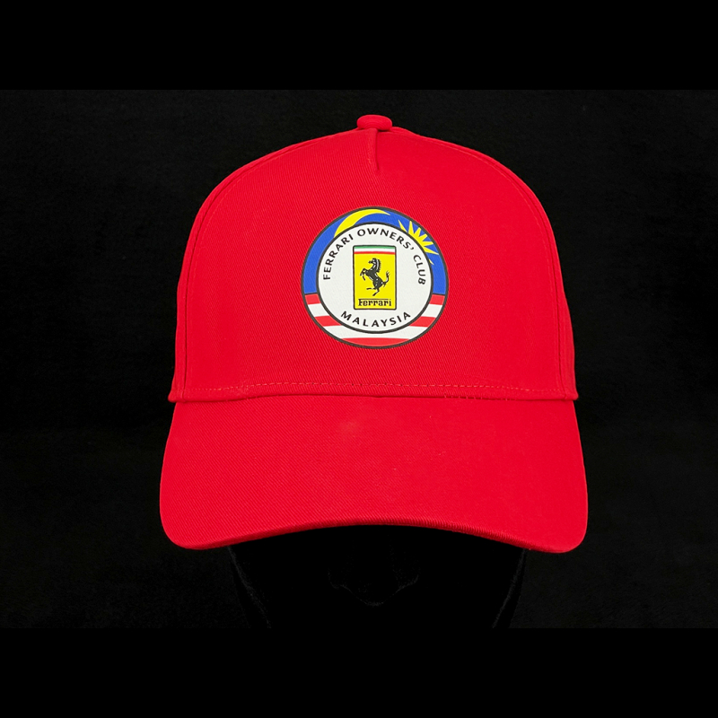 Ferrari Cap Club Malaysia F1 Team Leclerc / Hamilton Rot 46624