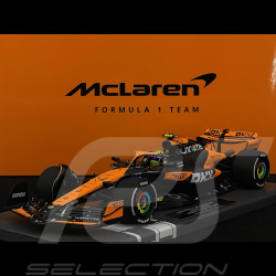 Lando Norris McLaren MCL38 n° 4 Vainqueur GP Miami 2024 F1 1/18 Minichamps 537241904