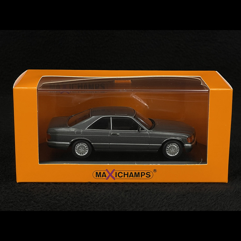 Minichamps Maxichamps 1/43 – Mercedes 560 SEC (C126) 1980 – Gris – Prévente