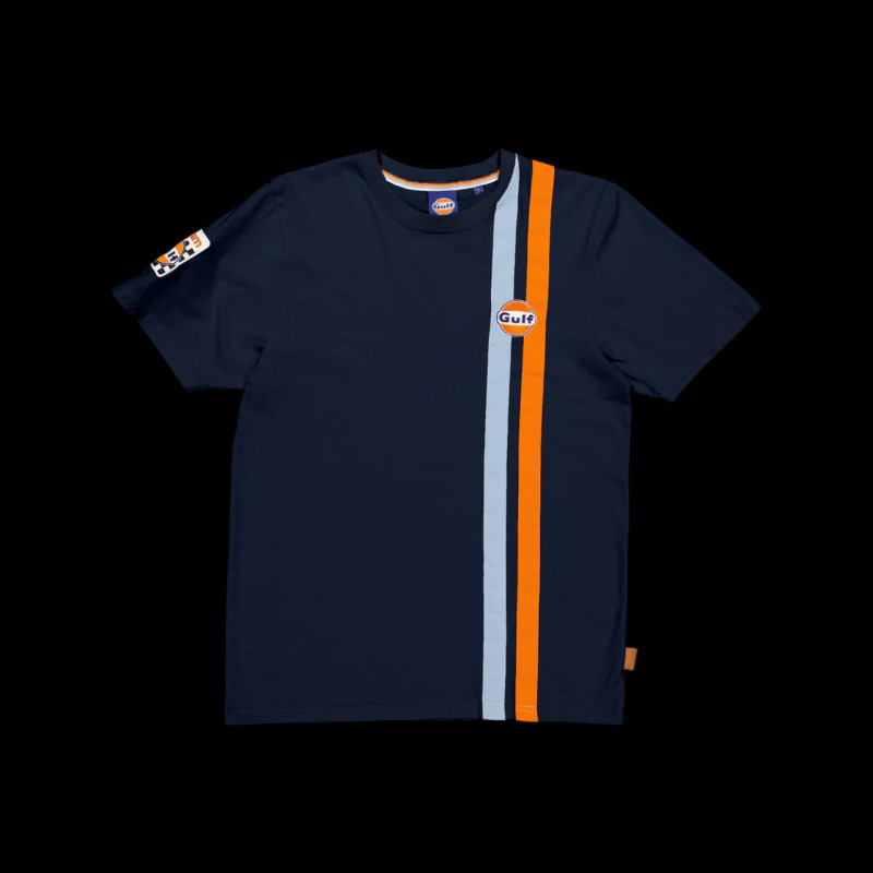 Gulf T-Shirt Racing Timeless History Navy Blue GU251TSM03-100 - men