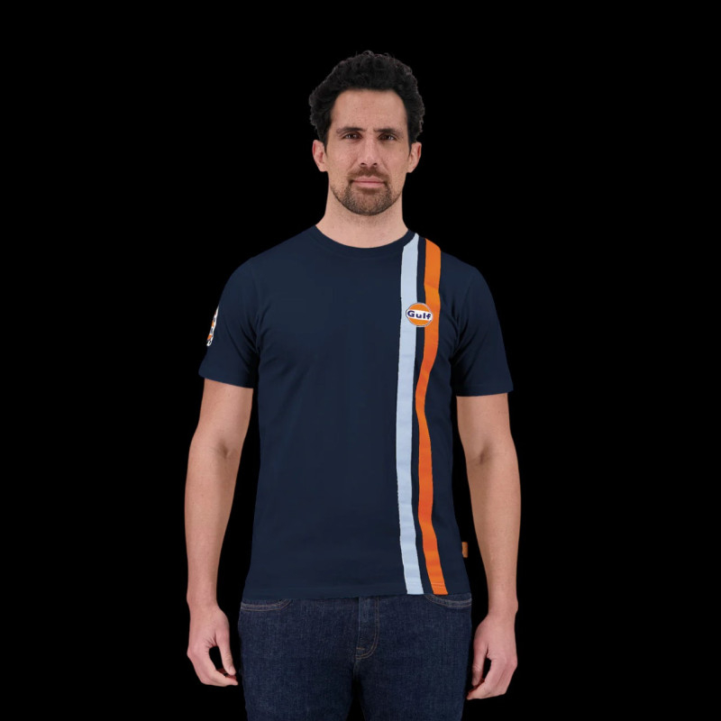 T-shirt De Course Bleu Graphique "Size Does Matter" - Taille M - Occasion Très Bon état