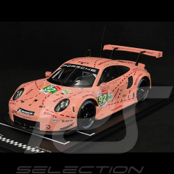 Porsche 911 GT3 RSR type 991 Vainqueur 24h du Mans N° 92 2018 cochon rose 1/18 IXO Models LEGT18003