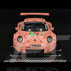 Porsche 911 GT3 RSR type 991 Vainqueur 24h du Mans N° 92 2018 cochon rose 1/18 IXO Models LEGT18003