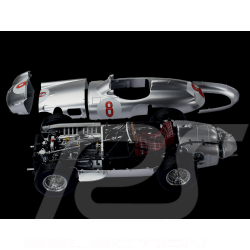 Kit Mercedes-Benz W196 R n° 8 Fangio F1 Weltmeister 1954 1/8 Bausatz Ixo Models