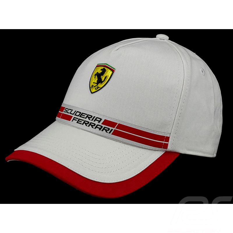 Casquette Ferrari Pas Cher F1 Team Leclerc / Hamilton Blanc 42689