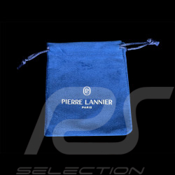 Paddock Armband Schwarz / Gelb Geflochtenes Leder Pierre Lannier BJ40A1541
