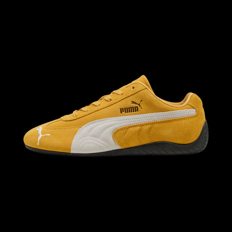 Speedcat Schuhe Puma Sport Sneaker Gelb weiß 398846-06