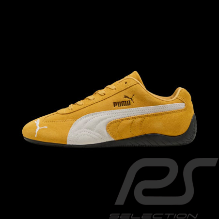 Chaussure Speedcat Puma Sport Sneaker Jaune / Blanc 398846-06