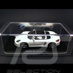 Porsche Boxster 981 2012 weiß 1/43 Spark S3394