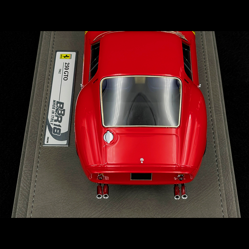 BBR Models 1962 Ferrari Ferrari 250 GTO Le Mans #17 Blue Azzuro