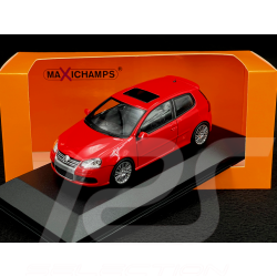 Volkswagen Golf R32 2005 Rouge 1/43 Minichamps 940054500