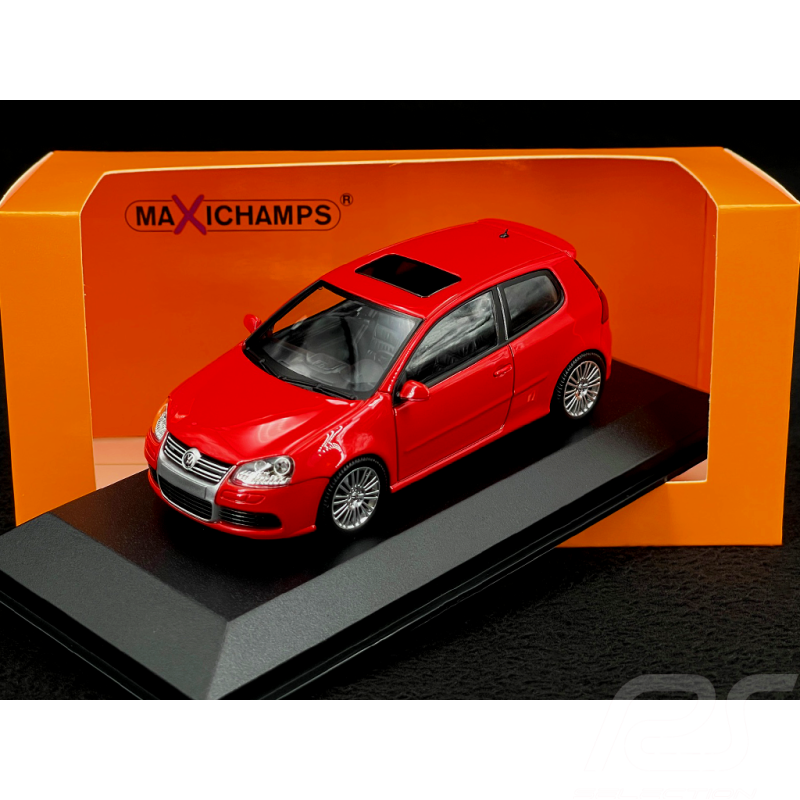 Volkswagen Golf R32 2005 Rouge 1/43 Minichamps 940054500