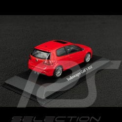 Volkswagen Golf R32 2005 Rouge 1/43 Minichamps 940054500