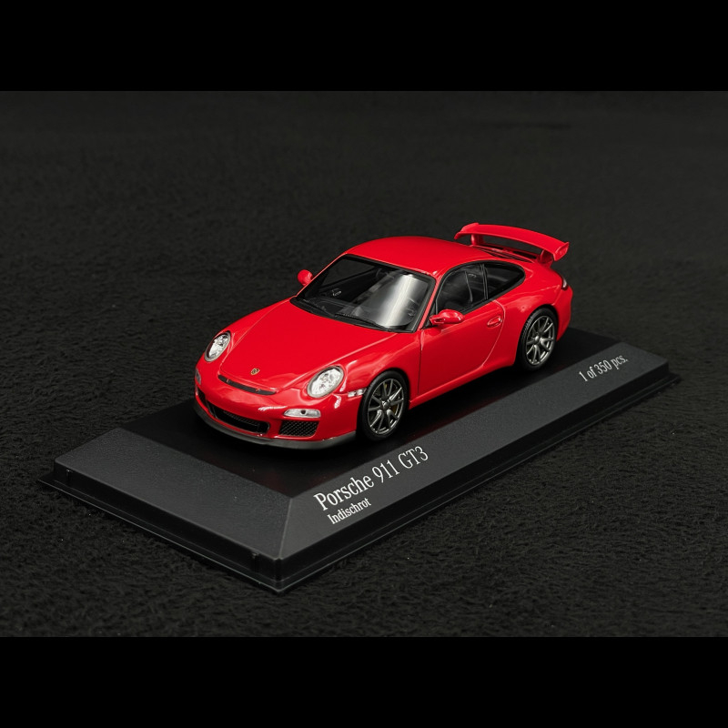 Porsche 911 GT3 Type 997 2009 Guards Red 1/43 Minichamps 400068026