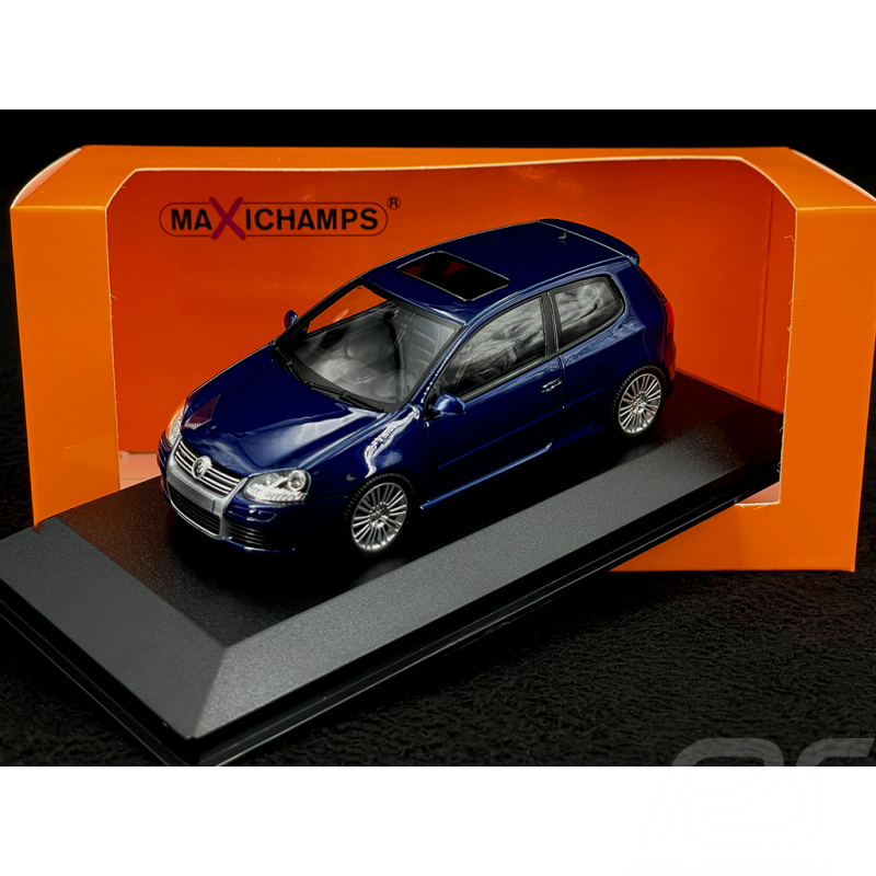 Volkswagen Golf R32 2005 Metallic Blau 1/43 Minichamps 940054501