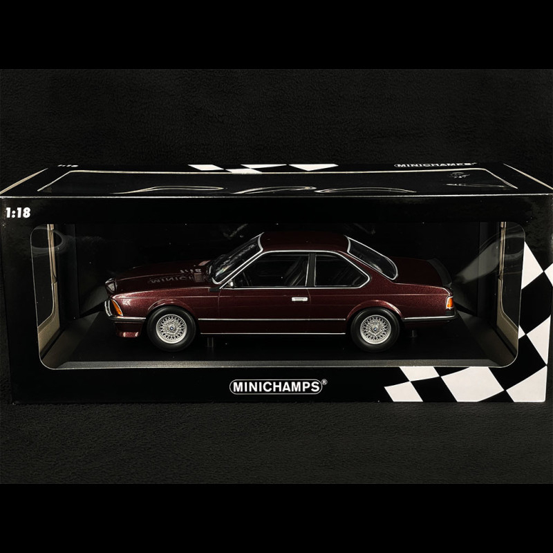 Minichamps BMW 635 CSI Argent 1982 1/18 - Miniature Voiture De Collection