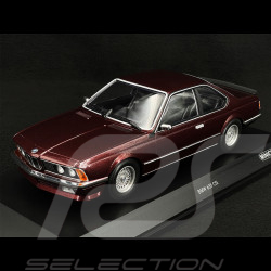BMW 635 CSI 1982 Rouge Foncé Métallique 1/18 Minichamps 155028105