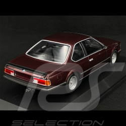 BMW 635 CSI 1982 Rouge Foncé Métallique 1/18 Minichamps 155028105