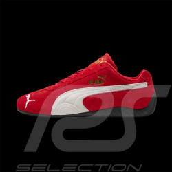 Chaussure Speedcat Puma Sport Sneaker Rouge / Blanc 398846-02