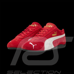 Speedcat Schuhe Puma Sport Sneaker Rot / weiß 398846-02