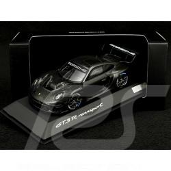 Rare Exemplaire 911/1911 Porsche 911 GT3 R Rennsport Type 992 2024 Noir Carbone 1/43 Spark WAP0205040SGTR