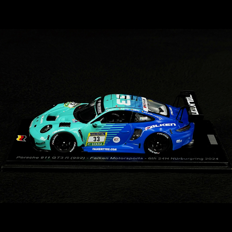Porsche 911 GT3 R Type 992 n° 33 6th 24h Nürburgring 2024 1/43