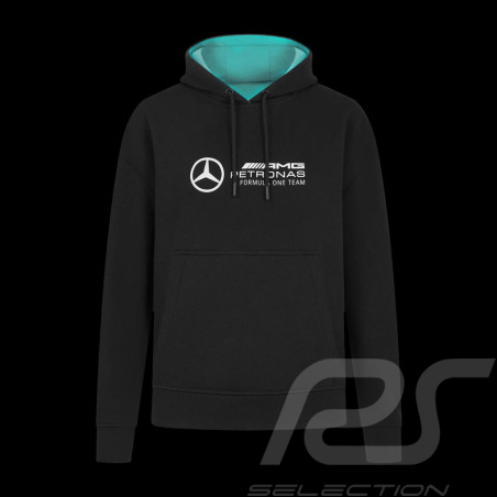 Sweat Mercedes Pas Cher AMG Petronas F1 Team Hamilton / Russell / Antonelli Noir 701227046-001 - femme