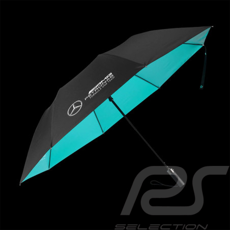 Parapluie Mercedes Pas Cher AMG Petronas Compact F1 Team Hamilton / Russell / Antonelli Noir 701227073-001