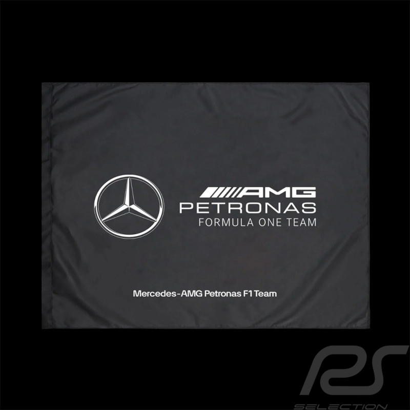 Drapeau Mercedes Pas Cher AMG Petronas F1 Team Hamilton / Russell / Antonelli Noir 701227075-001