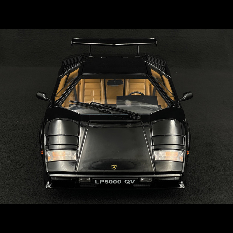 KK-Scale 1:12 Lamborghini Countach LP 5000 S QV année de construction 1985 noir KKDC120143 modèle voiture KKDC120143 4260699765734