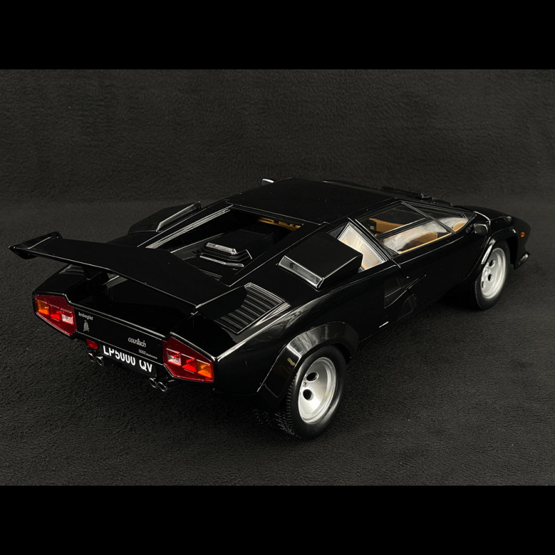 Lamborghini Countach LP 5000 QV 1985 Black 1/12 KK-Scale KKDC120143