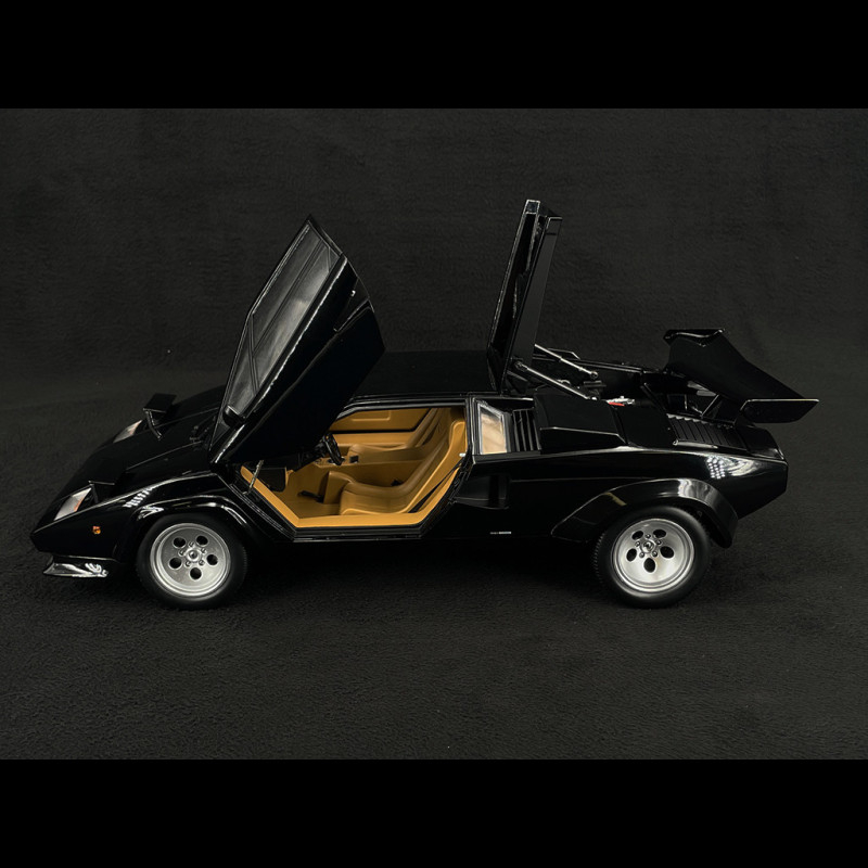 Lamborghini Countach LP 5000 QV 1985 Black 1/12 KK-Scale KKDC120143