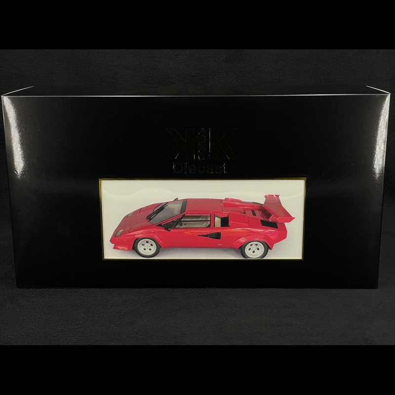 Lamborghini Countach LP 5000 QV 1985 Rouge 1/12 KK-Scale KKDC120141