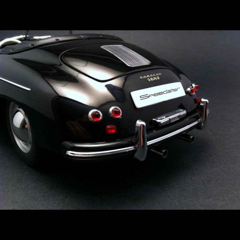 Porsche 356A Speedster noir 1/18 Autoart 77863