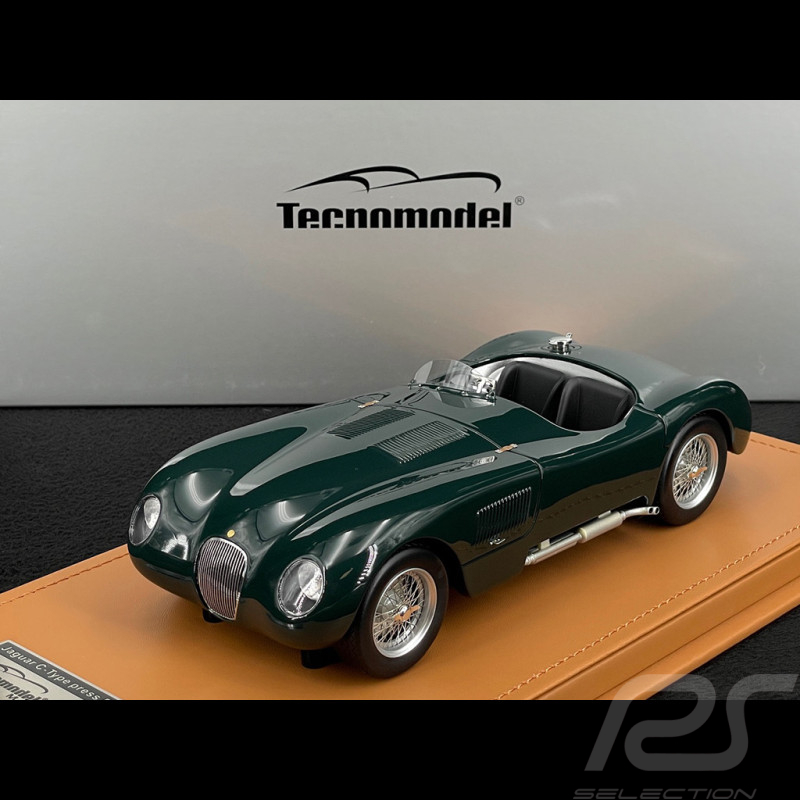 Jaguar Type C Spider 1953 Presentation British Racing Green 1/18 Tecnomodel TM18-290A