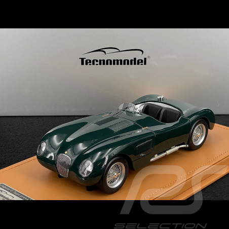 Jaguar Type C Spider 1953 Presentation British Racing Green 1/18 Tecnomodel TM18-290A