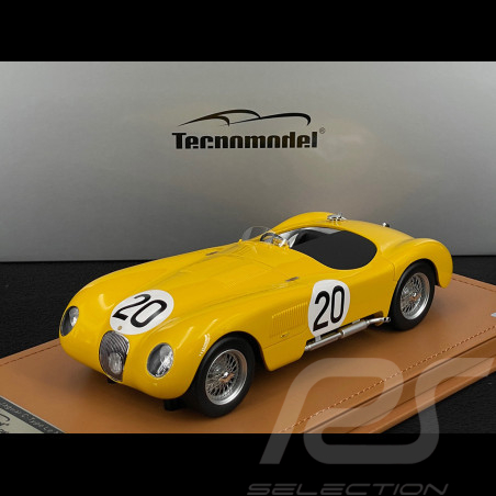 Jaguar Type C Spider n° 20 24h Le Mans 1953 1/18 Tecnomodel TM18-290D