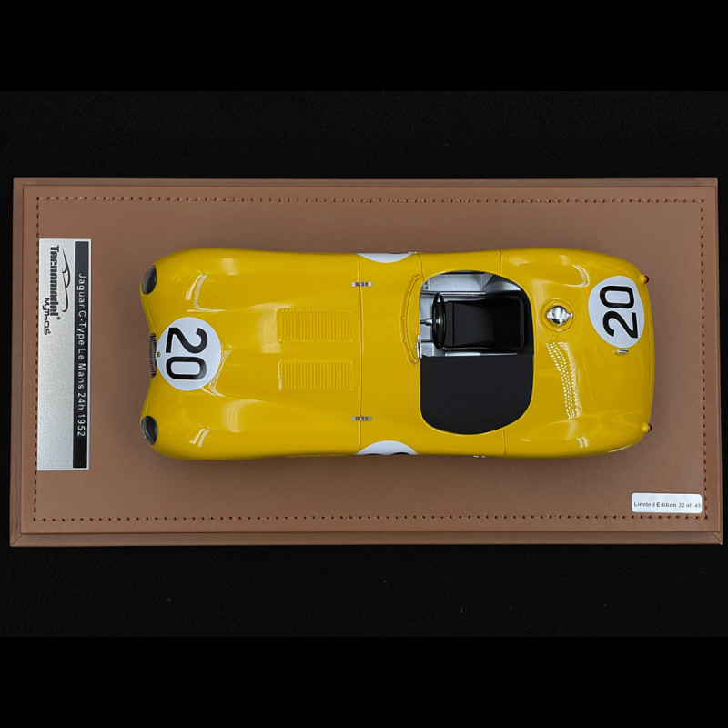 Tecnomodel Mythos 1/18 Jaguar C-Type Spider - 24h Le Mans 1953 - Neuve