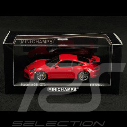 Porsche 911 GT3 Type 991 2017 Rouge Indien 1/43 Minichamps 410066030