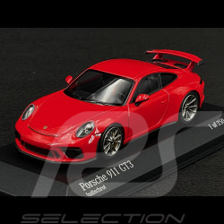 Porsche 911 GT3 Type 991 2017 Rouge Indien 1/43 Minichamps 410066030