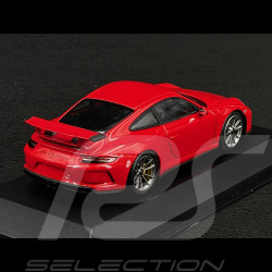 Porsche 911 GT3 Type 991 2017 Rouge Indien 1/43 Minichamps 410066030