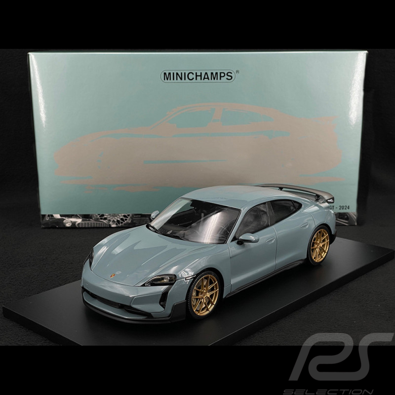 Porsche Taycan Turbo GT 2024 Shade Green 1/18 Minichamps 117069400