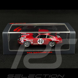Porsche 911T n° 42 24h Le Mans 1969 1/43 Spark S9751