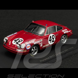 Porsche 911T n° 42 24h Le Mans 1969 1/43 Spark S9751