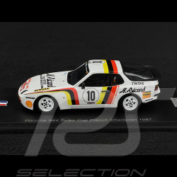 Porsche 944 Turbo Cup n° 10 Französischer Meister 1987 Metge 1/43 Spark SF311