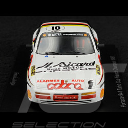 Porsche 944 Turbo Cup n° 10 Champion de France 1987 Metge 1/43 Spark SF311
