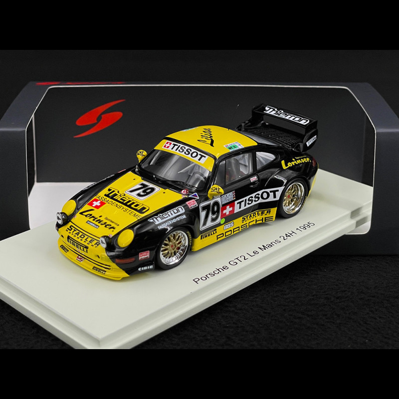 Modèle Réduit 1:43 Spark Porsche 911 993 GT2 N°79 Le Mans - Neuf, Parfait Pour Collection