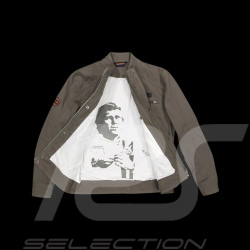 Veste 24h Le Mans Steve McQueen Canvas Motor Vert Olive SQ251KS501-324