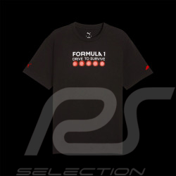 F1 T-Shirt Drive to Survive Puma Schwarz 701235387-002 - herren